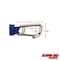 Extreme Max 3006.2798 BoatTector High-Strength Line SnubberStorage Bungee Value-72" w Compact Hooks Blue 3006.2798 - alternate 4